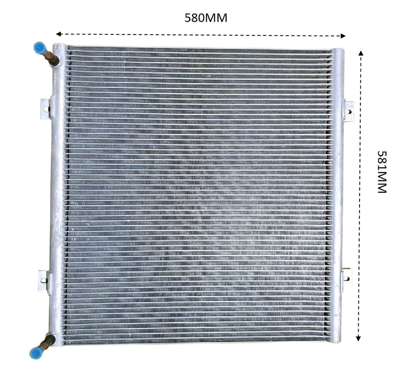 Industrial OEM Microchannel Aluminium Condenser Heat Exchanger