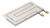 Igbt Cpu Cooling Aluminum Copper Pipe Water Cold Plate