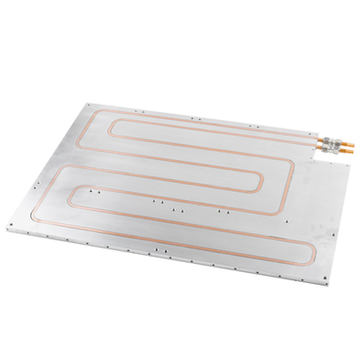 Battery Cooling Liquid Heat Exchanger Cold Plate Copper Tube Computer ...