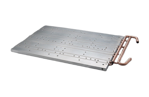 Aluminum Plate with Copper Tube