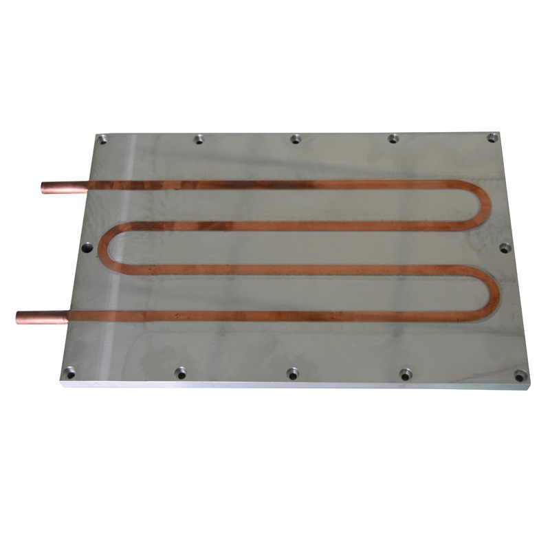 Aluminium Copper Tube Liquid Water Cold Plate