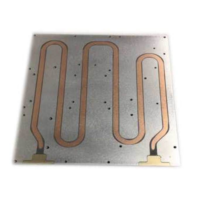 Custom CNC Machined Copper Tube Liquid Cooling Plate