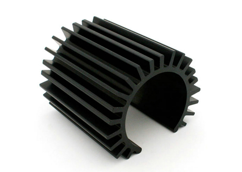 Aluminium Heat Exchanger Curved Extruded Heat Sink