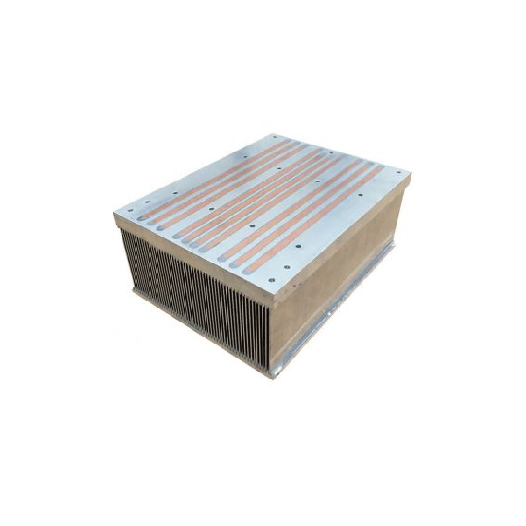 Copper Heat Pipe Heat Sink with Phase Change Material