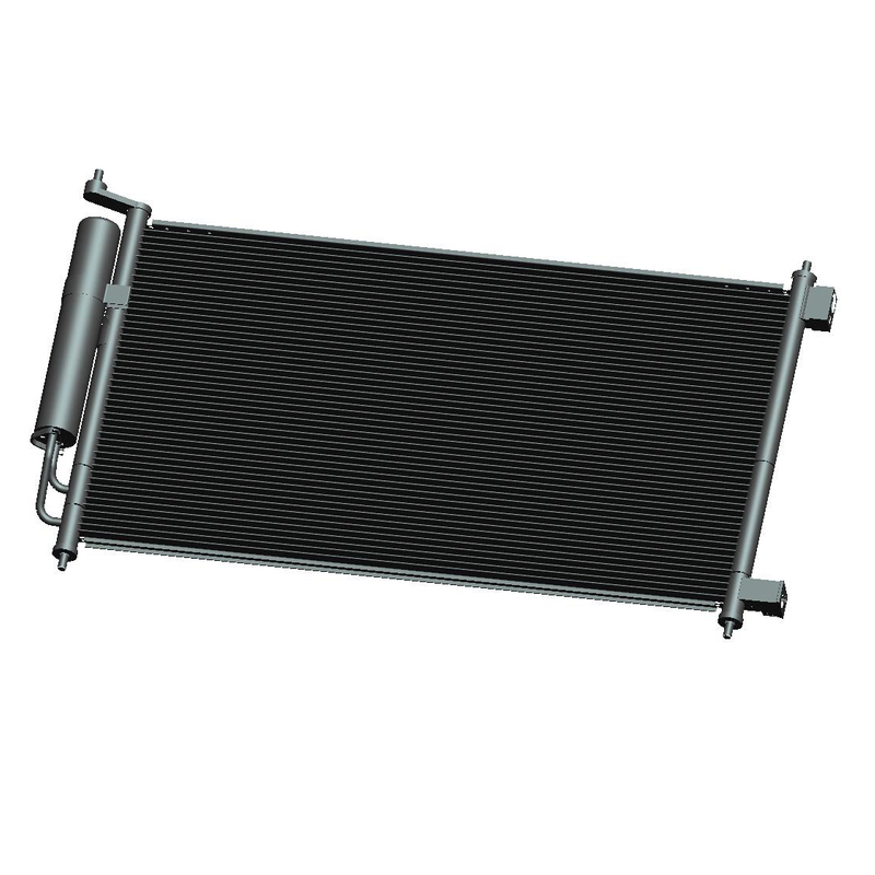 Microchannel Flat Tube Auto Car AC Condenser from China manufacturer