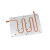 Aluminium Copper Tube Liquid Water Block Cooler